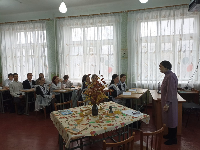 Открытый урок литературы для учащихся 11 класса.